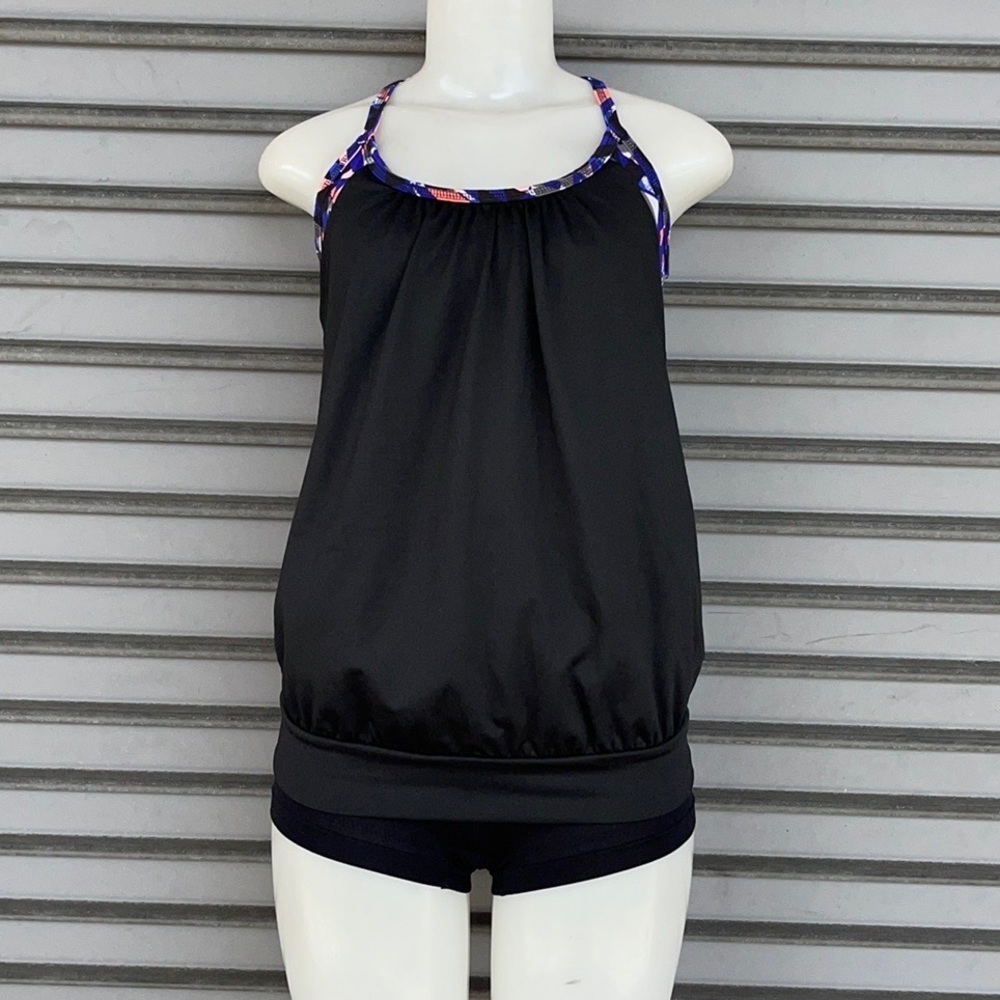 New York & Company Built In Bra Activewear Top Size XS